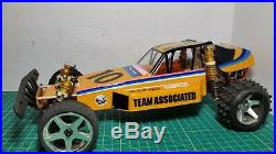 Vintage RC10 Team Associated Gold Pan A STAMP Classic