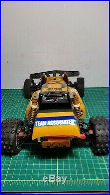 Vintage RC10 Team Associated Gold Pan A STAMP Classic