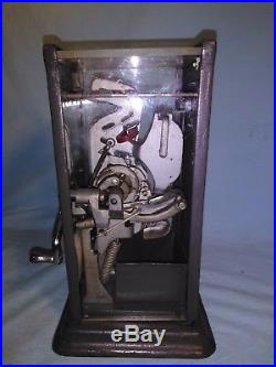 Vintage Schermack 10 Cent Postage Stamp Vending Machine, Visible Coin Operated