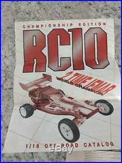 Vintage TEAM ASSOCIATED RC-10 Championship Edition A Stamp USA WITH REMOTE