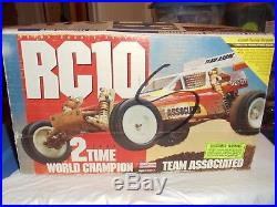 Vintage Team Associated championship RC10 gold pan buggy A STAMP CHASSIS