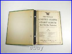 Vintage The Victory United States Stamps and Album with Full Size Illustrations