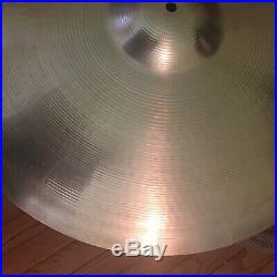Vintage Zildjian 3 Dot Large Stamp 22 Ex Heavy Ride Cymbal (3,544 grams) Used