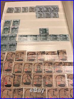 Vintage usa postage stamps collection (2166 stamps)