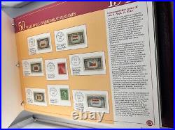 Vtg Postal Commemorative Society 50 Years Of US Commemorative Stamps 90 Pages