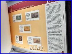 Vtg Postal Commemorative Society 50 Years Of US Commemorative Stamps 90 Pages