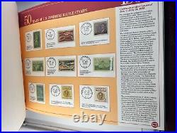 Vtg Postal Commemorative Society 50 Years Of US Commemorative Stamps 90 Pages