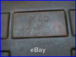 WW2 1943 Stamp Dated British 8th Army Artillery Box, Military Reclamation, VGC
