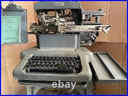 WW2 Graphotype Dog Tag Stamping Machine Model 6381 Addressograph Multigraph WWII