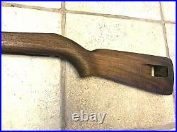 WW2 M1 Carbine Stock, Inland, Original Cartouche, No foreign stamps or markings