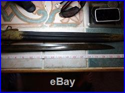WWI 1918 stamped Remington m1917 bayonet with scabbard