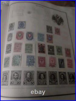 Worldwide Stamp Collection In Vintage 1944 Scott Modern Perfect Album. EXCITING