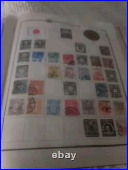 Worldwide Stamp Collection In Vintage 1944 Scott Modern Perfect Album. EXCITING