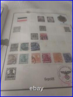 Worldwide Stamp Collection In Vintage 1944 Scott Modern Perfect Album. EXCITING