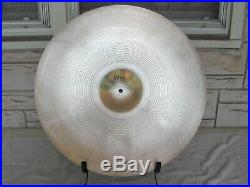 Zildjian 22 Med. A Ride Cymbal. 70's thin stamp. 3862 grs. VG+